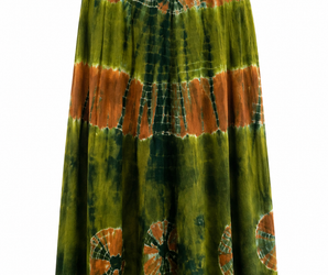 Falda algodón tie dye