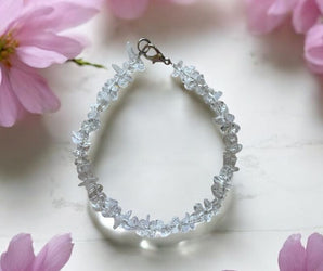 Pulsera Bles-cuarzo blanco-