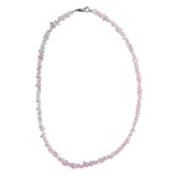 Collar ce cuarzo rosa 
