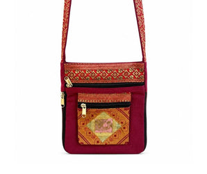 Bolso bandolera seda