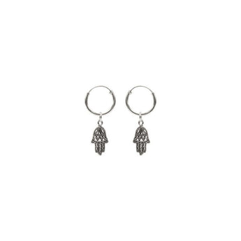 Aros lisos, elegantes, de plata 925 