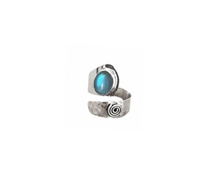 Anillo BUEL -labradorita-