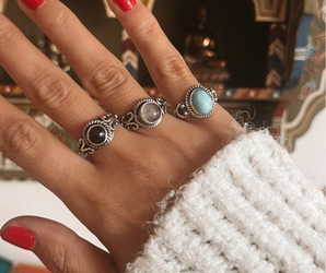 Anillo KLAM -larimar-