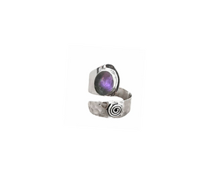 Anillo LUWE -amatista-