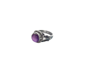 Anillo RISKA -amatista-