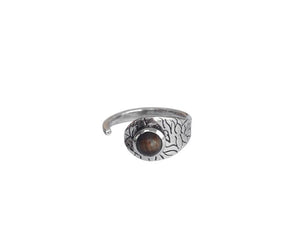 Anillo ECOS -ojo de tigre-