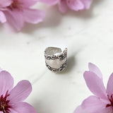 Anillo de alpaca con diseño original
