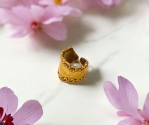 Anillo de latón con diseño original