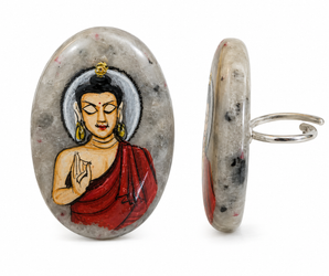 Anillo DIVYA-piedra luna-