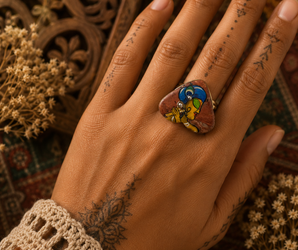 Anillo HADA -jaspe-