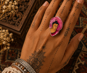 Anillo MYR -ágata-