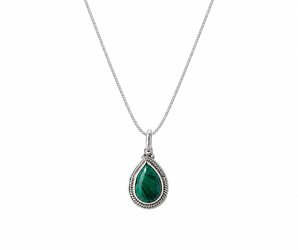 Collar AXIS -malaquita-