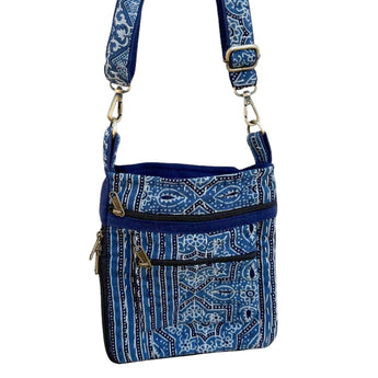 Bolso con tela de Kantha