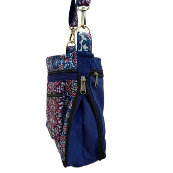 Bolso con cremalleras