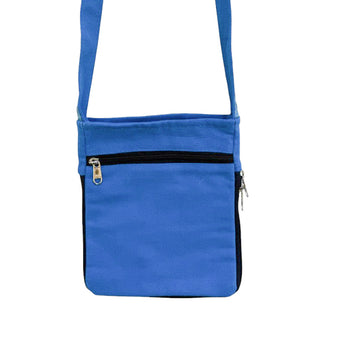 Bolso con decoración de sedas 