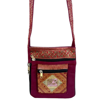 Bolso con cremalleras 
