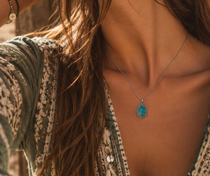 Collar HERA -turquesa-