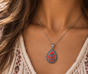 Collar NIRI -Coral-
