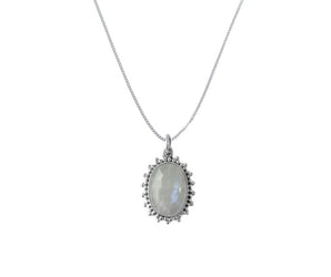 Collar SOLIS -piedra luna -