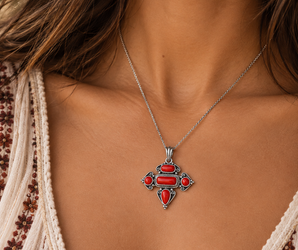 Collar ZARE -Coral-