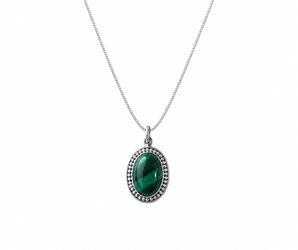 Collar FLOS -malaquita-