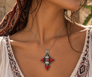 Collar KORA -Coral-