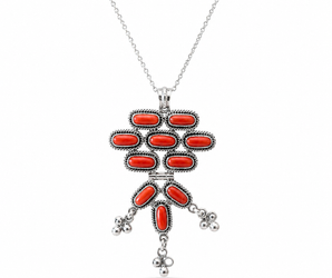 Collar SILMA -Coral-
