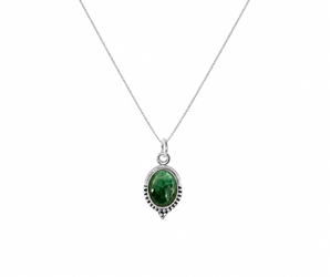 Collar SUYTY -malaquita-