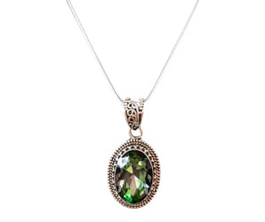 Collar HAFRO -topacio místico-