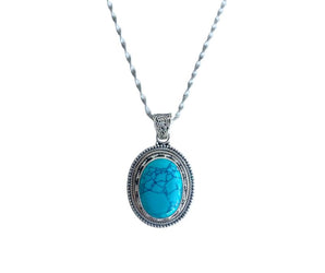 Collar JADI -turquesa-