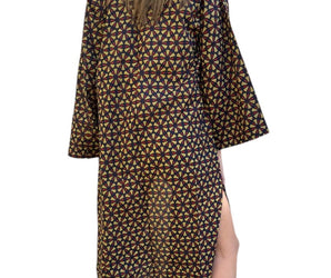 Kimono con estampado étnico