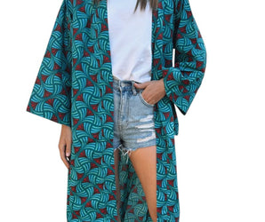 Kimono elaborado con algodón