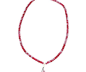 Mala con cuentas de cristal 