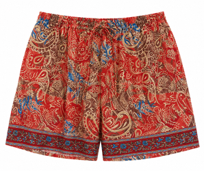 Pantalón corto seda