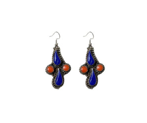 Pendientes de minerales naturales 