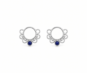 Pendientes FLOR de Plata de Ley 925