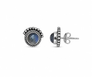 Pendientes EWIGE -labradorita-