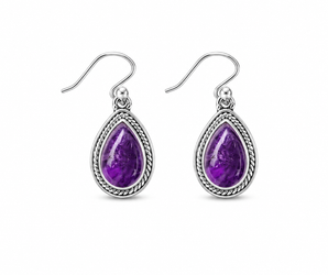 Pendientes Humy -amatista-