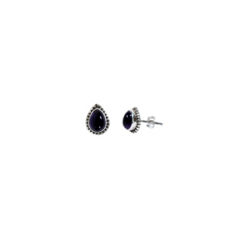 Pendientes de plata 925 y piedras preciosas 