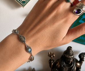 Pulsera BUSI -labradorita-