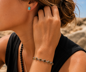 Pulsera NADESH -ojo de tigre-
