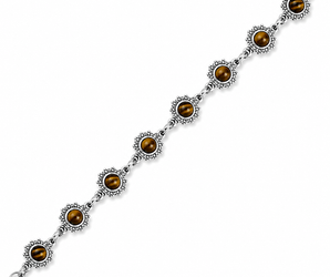 Pulsera NADESH -ojo de tigre-