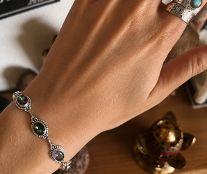 Pulsera KLAS -topacio místico-