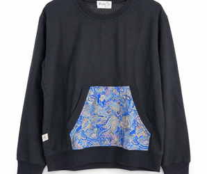 Sudadera algodón y seda