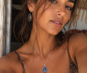 Collar PINA -topacio místico-