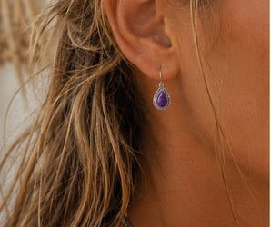 Pendientes Humy -amatista-