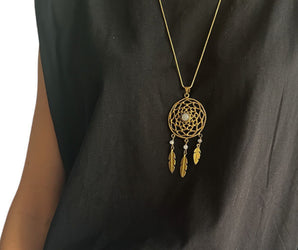 Collar CUFE -piedra luna-